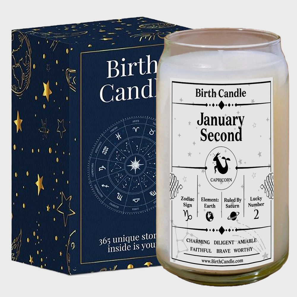 January Second Candle