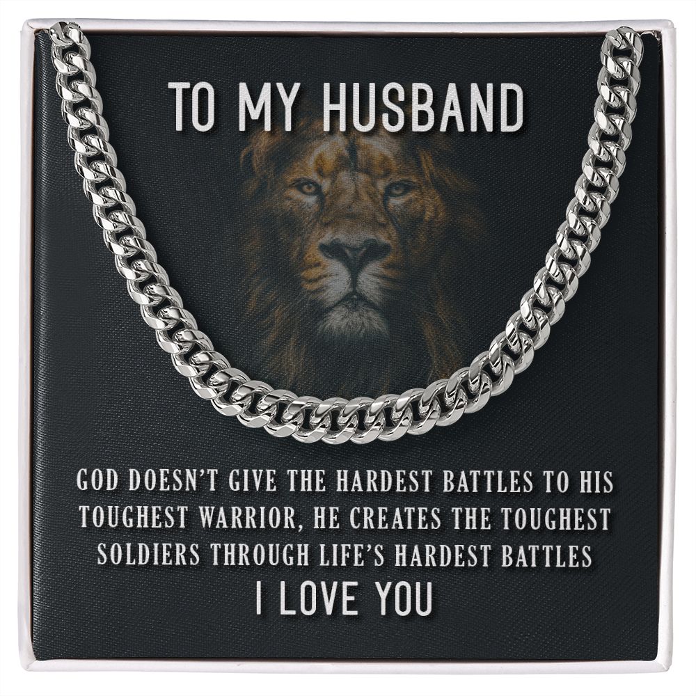 To My Husband Necklace